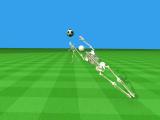 kinematic kicker, dynamic goalie